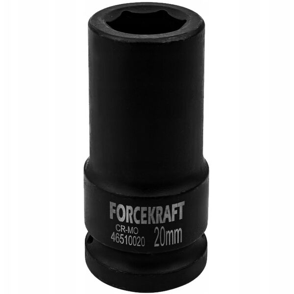 Forcekraft Βαθύ καρυδάκι κρούσης 20mm 3/4" (6-γωνιακό)