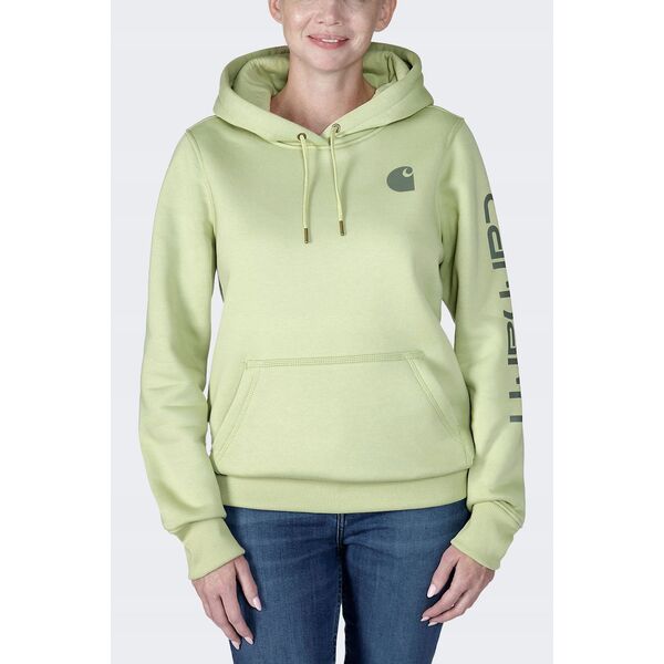 Bluza Carhartt Clarksburg Logo Sweat Dried Clay