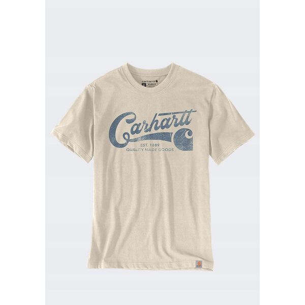 Koszulka Carhartt Light Script Graphic Oat Milk