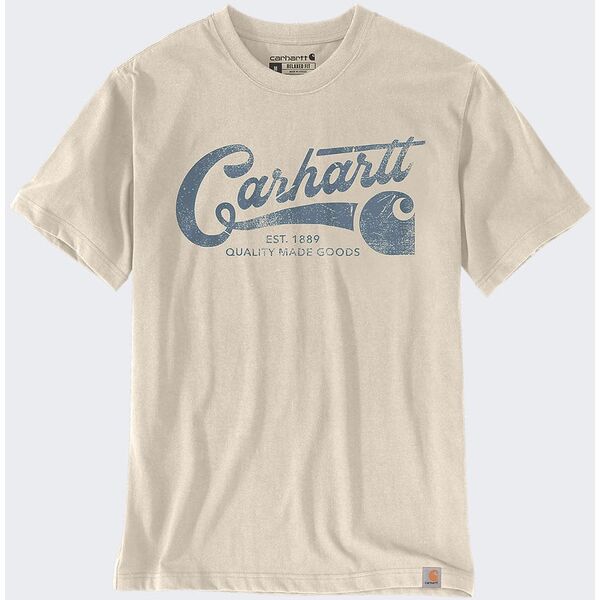 Koszulka Carhartt Light Script Graphic Oat Milk