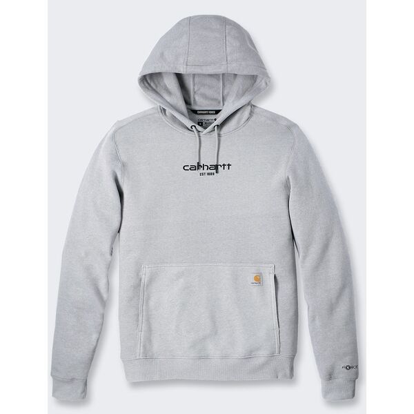 Bluza Carhartt Force Lightweight Logo Asphalt