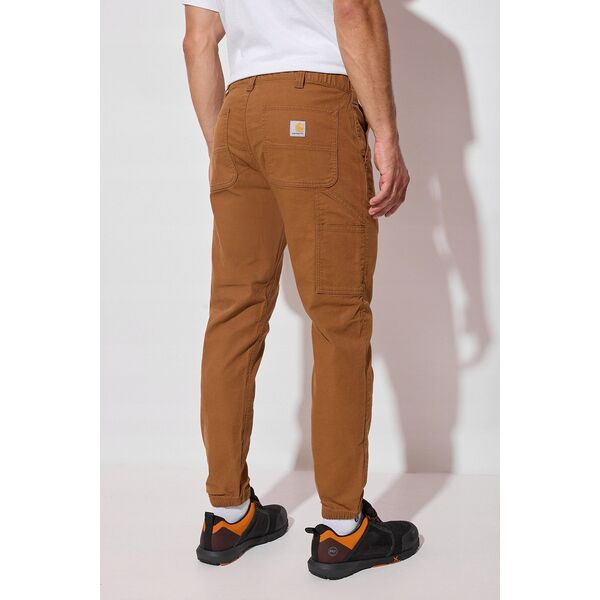 Spodnie Carhartt Rugged Flex Canvas Jogger Brown