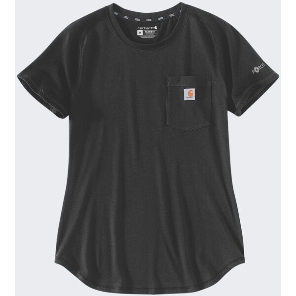 Koszulka Carhartt Force Mid Logo Black