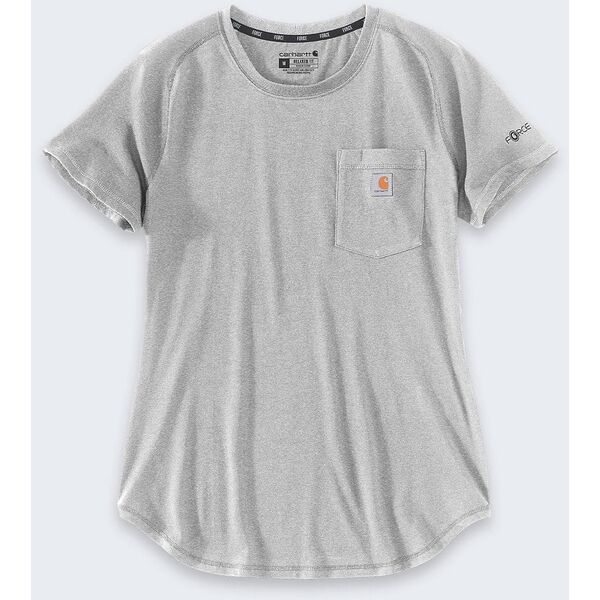 Koszulka Carhartt Force Mid Logo Grey
