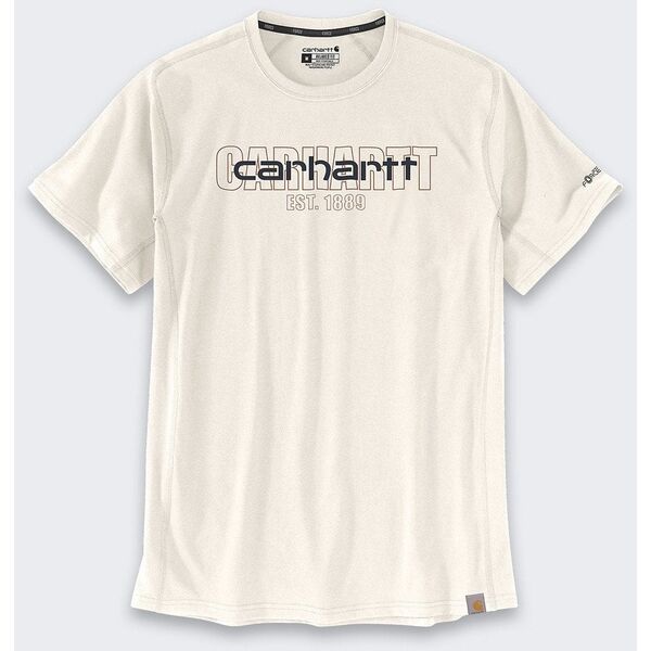 Koszulka Carhartt Force Mid Logo Graphic Malt