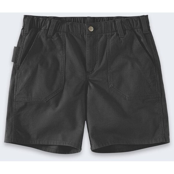 Spodenki Carhartt Rugged Flex Canvas Black