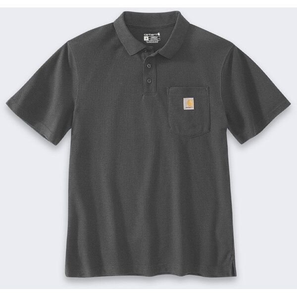 Koszulka Carhartt Loose Polo Carbon