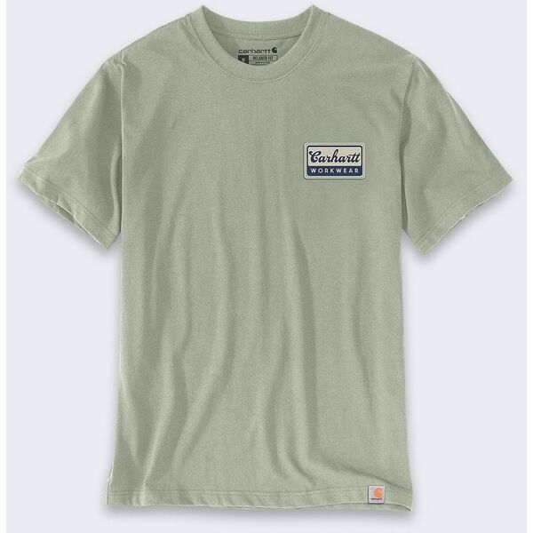 Koszulka Carhartt Script Patch Sage