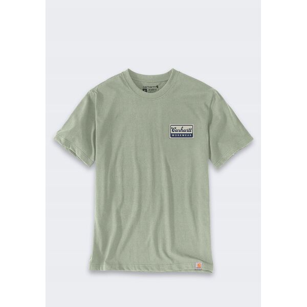 Koszulka Carhartt Script Patch Sage
