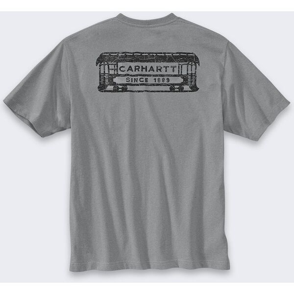 Koszulka Carhartt Streetcar Graphic Weather Ash