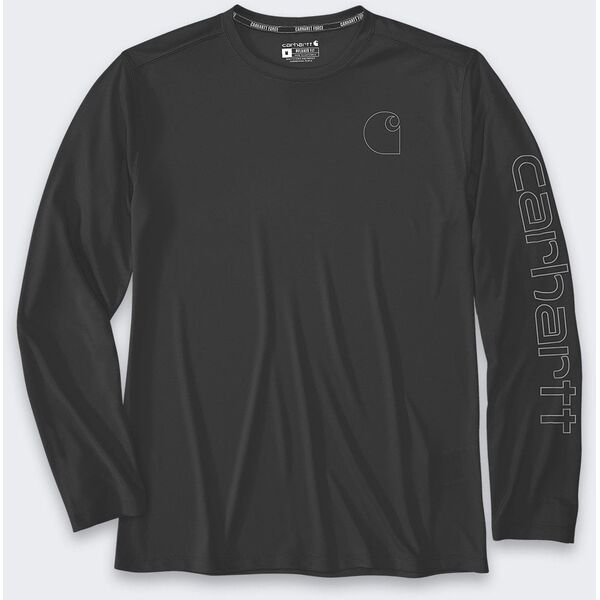 Koszulka Sun Defender Light Logo LS Black