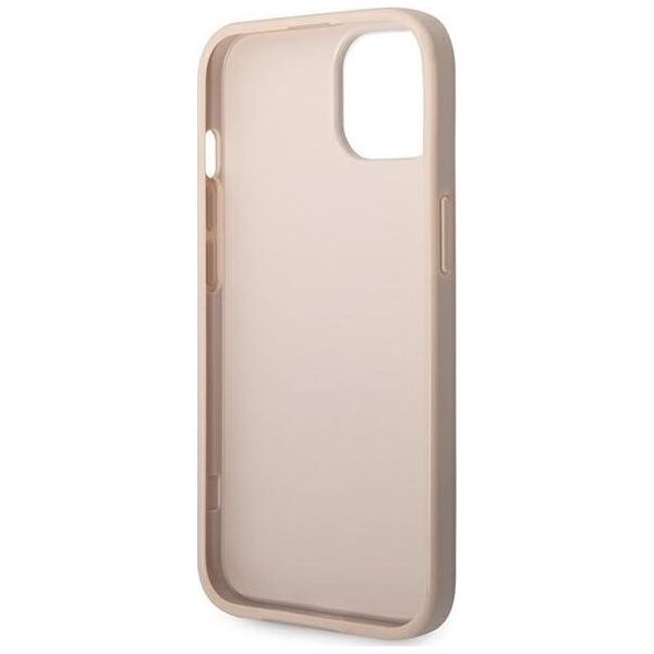 Guess Etui Guess GUHCP14SG4GFPI Apple iPhone 14 różowy/pink hard case 4G Metal Gold Logo