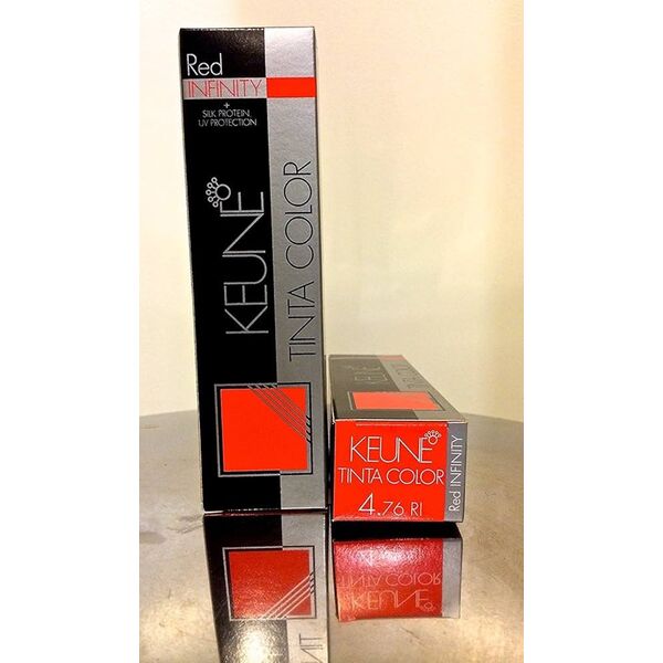 Keune Keune, Tinta Color Red Infinity, Μόνιμη Βαφή Μαλλιών, 4.76Ri Μεσαίο Άπειρο Βιολετί Κόκκινο Καφέ, 60 ml Για Γυναίκες