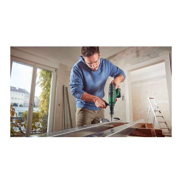 Młotowiertarka Bosch Bosch cordless hammer drill UniversalHammer 18V (green/black, Li-ion battery 2.5Ah, case, POWER FOR ALL ALLIANCE)