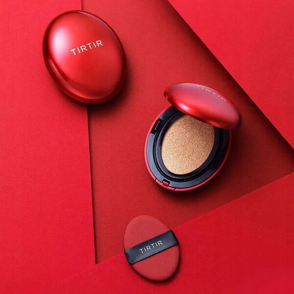 TIRTIR_Mask Fit Red Mini Coushion długotrwały podkład od twarzy w poduszce 24N Latte 4,5g