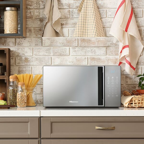 Φούρνος μικροκυμάτων Hisense 20 L 700 W με καθρέφτη/μαύρο