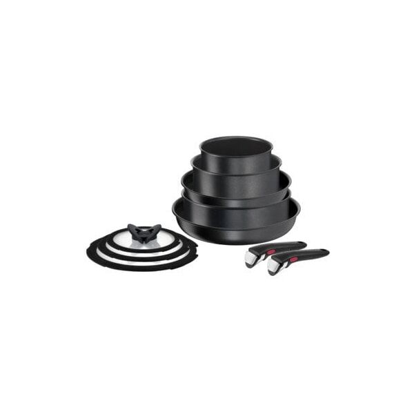Tefal Ingenio Daily Chef 10 αντικείμενα - Σετ κατσαρόλες και τηγάνια + λαβή