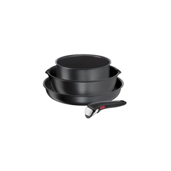 Tefal Ingenio Daily Chef 4 αντικείμενα - Σετ κατσαρόλες και τηγάνια + λαβή