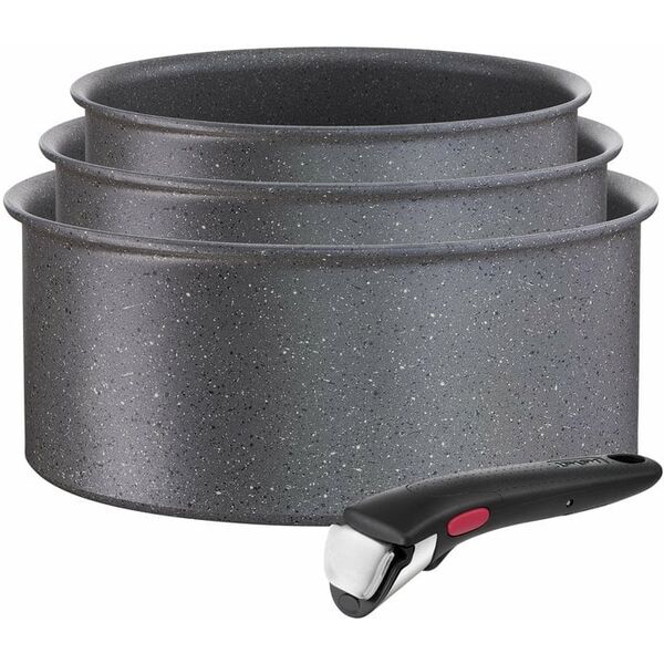 Σετ κατσαρόλες Tefal Ingenio Natural Force 4 τεμάχια 16/18/20 cm + λαβή