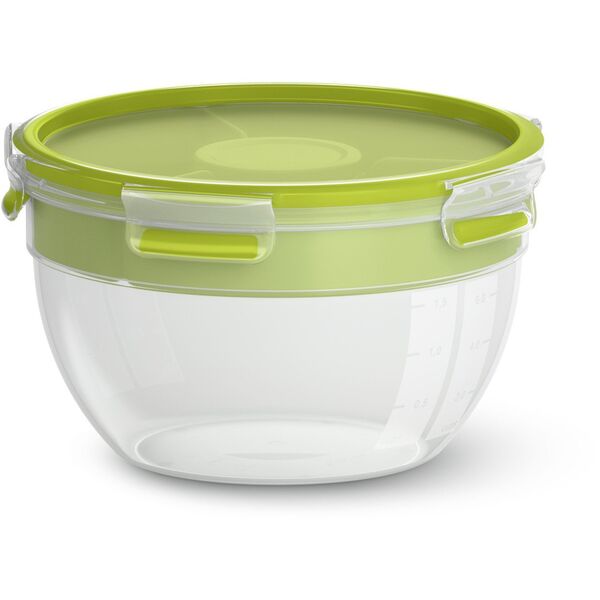 Δοχείο σαλάτας Tefal Masterseal & Go 2.6 L διαφανές/πράσινο
