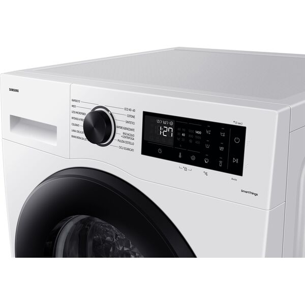 SAMSUNG Ecobubble 9 kg βάθος 55 cm 1400 στροφές/λεπτό. λευκό - Πλυντήριο ρούχων με εμπρόσθια φόρτωση