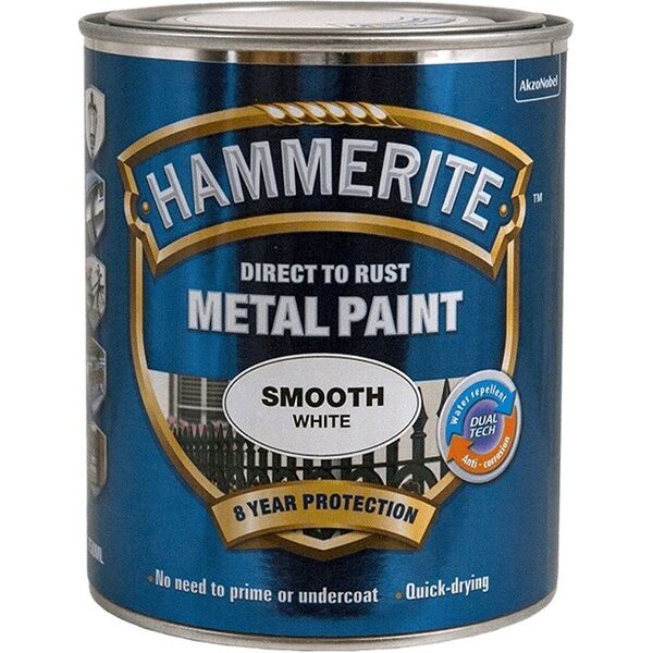 Hammerite Γυαλιστερό Βερνίκι - Λευκό - 750 ml.