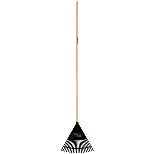 FISKARS SOLID WOOD ανεμιστήρας τσουγκράνα, 20 δόντια, 43 εκ., για φύλλα