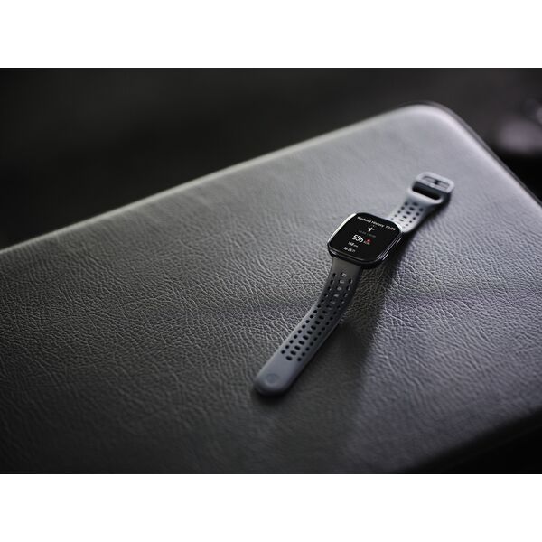 Amazfit Bip 6 Charcoal, 5 cm (1.97"), AMOLED, Οθόνη αφής, 512 GB, GPS (δορυφόρος), 27.9 g