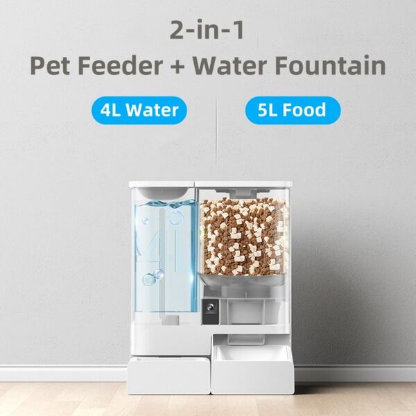 Έξυπνη ταΐστρα τροφίμων Sponge Pet Feeder DUAL