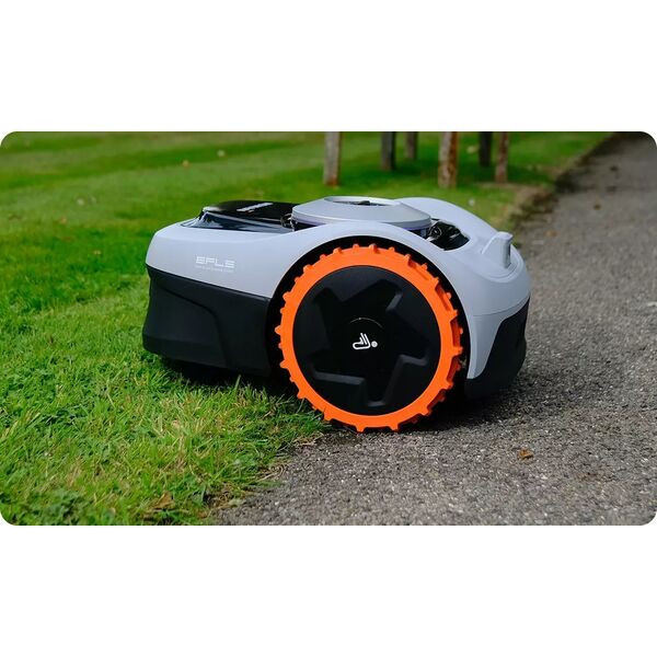 Segway | Navimow Robot Lawn Mower | i105E | Mowing Area 500 m² | Waterproof IPX6 | 58 dB | Charging station, antenna, antenna stand, power cord