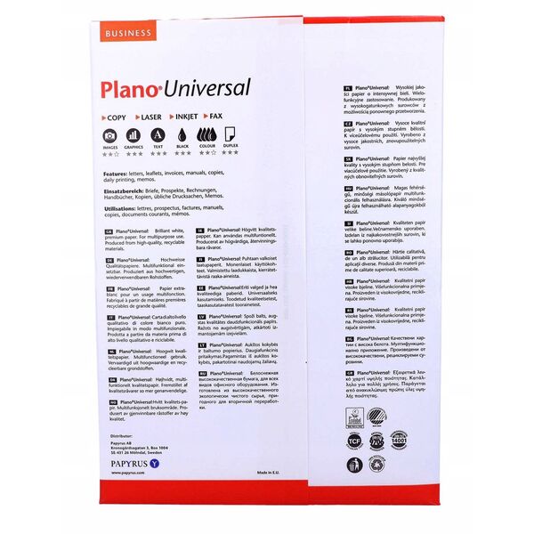Χαρτί φωτοτυπικού A4 Plano Universal (500 φύλλα)