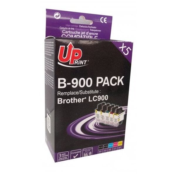 Μελανοδοχείο UPrint Brother LC900 Πολυσυσκευασία