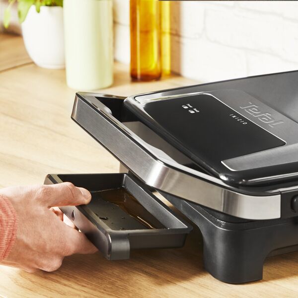 Ηλεκτρική σχάρα Tefal Inicio 2000 W από ανοξείδωτο χάλυβα