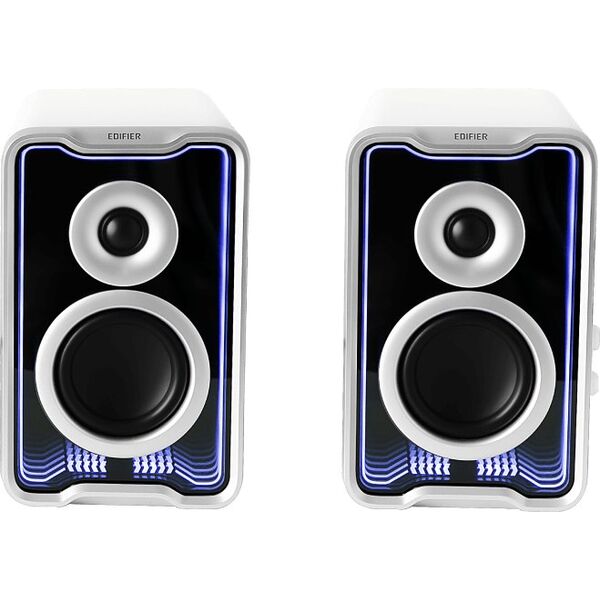 Edifier QR30 Επιτραπέζια ηχεία λευκό   Bluetooth,RGB λιανική
