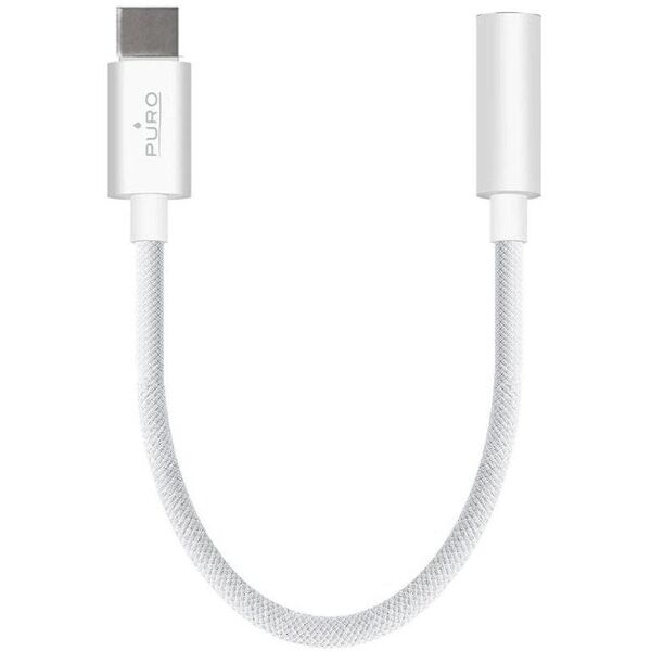 Puro Fabrik 3,5 mm - USB-C λευκό - Αντάπτορας