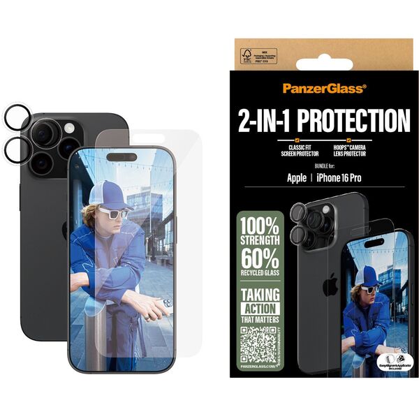 PANZERGLASS 2-IN-1 BUNDLE