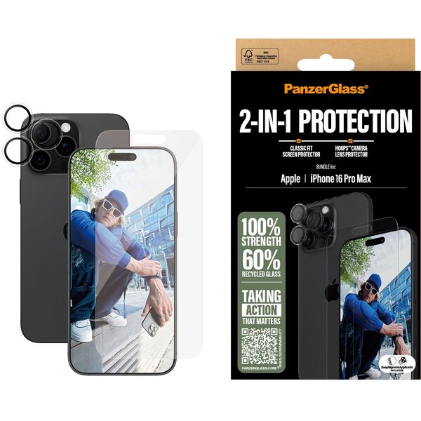 PANZERGLASS 2-IN-1 BUNDLE