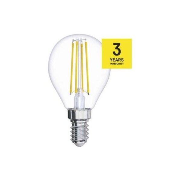 Emos Żarówka LED Emos Z74237 filament mini globe 6W E14 230V 2700K 806lm ciepła biel