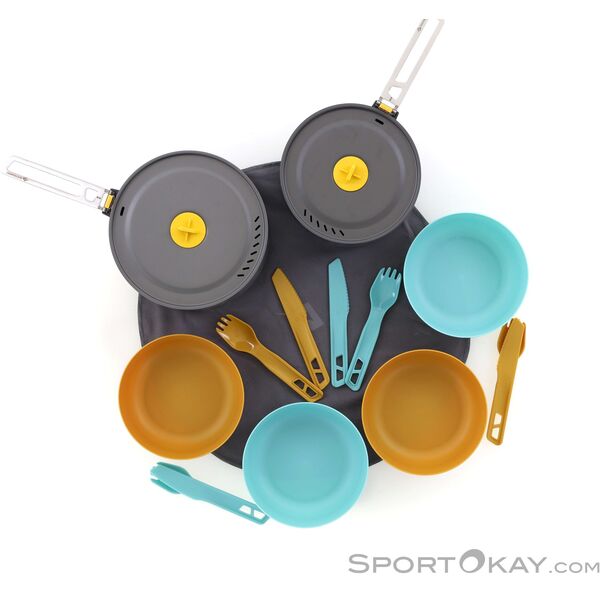 Σετ μαγειρικών σκευών Sea To Summit Frontier UL Two Pot Cook Set 4P 14 Piece