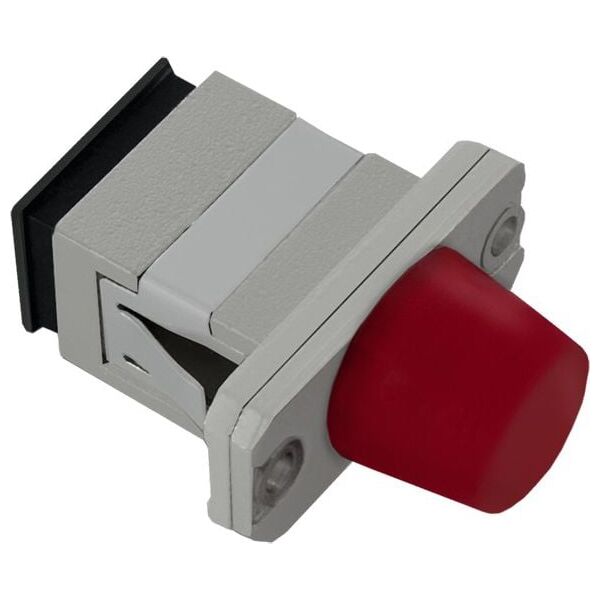 Qoltec Adapter światłowodowy hybrydowy SC/UPC-FC/UPC simplex SingleMode (54153)