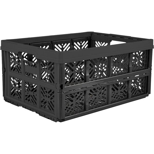 Keeeper KEEEPER - Kosz składany - IDA - skrzynka - pojemnik - czarny - 32 L