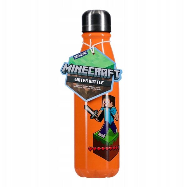 PALADONE Minecraft Butelka aluminiowa (600 ml)