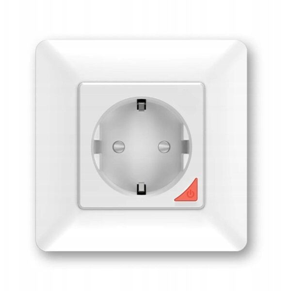 Extralink Smart Life Wall Socket Set Pro | Zestaw inteligentne gniazdko + ramka | Kolor Biały, 230V, WiFi
