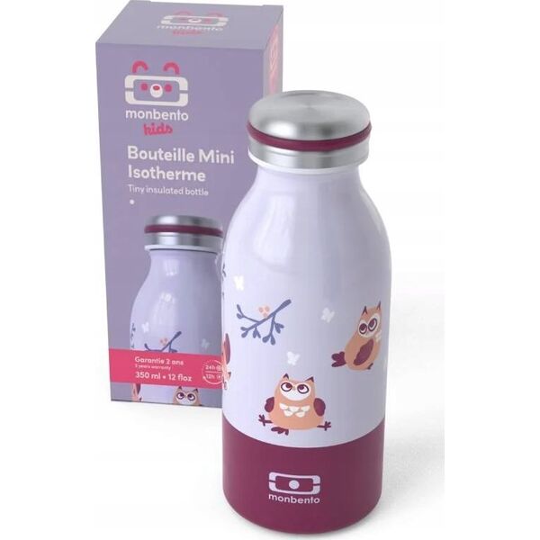 Monbento Monbento Owl Cooly Graphic bordowy