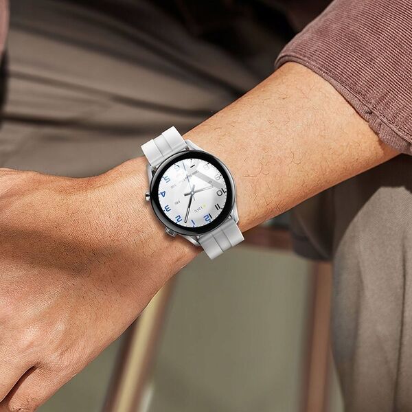 Smartwatch Hoco HOCO smartwatch z funkcją rozmowy Y7 Pro srebrny