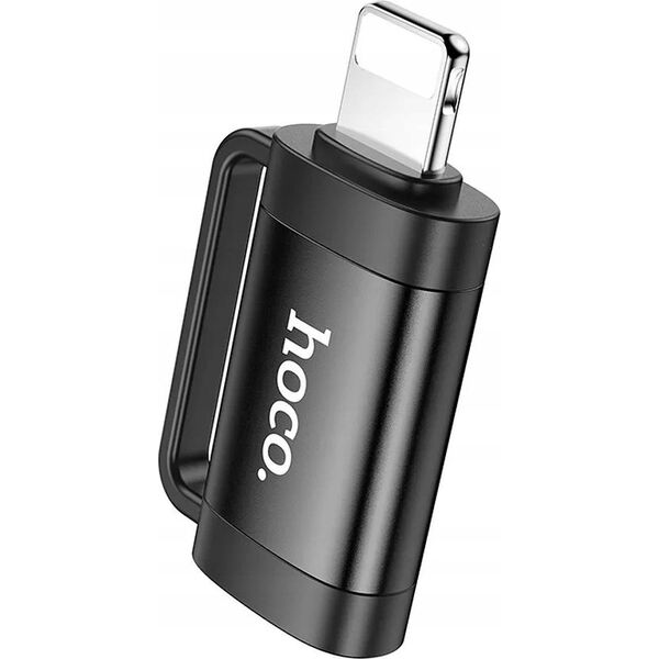 Adapter USB Hoco HOCO adapter OTG Lightning (męski) do Typ C (żeński) 2A UA31B czarny