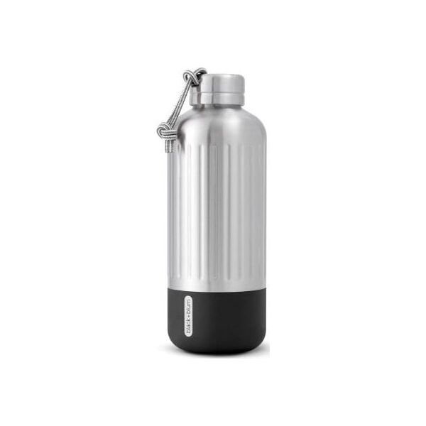 Black & Blum Butelka stalowaa EXPLORER 850ml, czarna / BLACK+BLUM