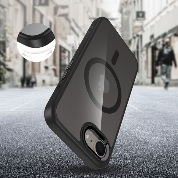 TECH-PROTECT MAGMAT MAGSAFE NOTHING PHONE 3A BLACK/CLEAR
