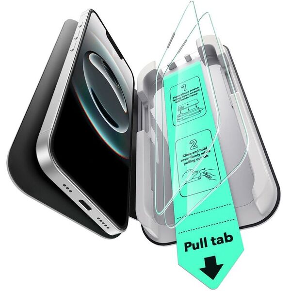 Szkło hartowane ESR Ultrafit Tempered Glass Apple iPhone 13 / 13 Pro / 14 / 16e Clear [2 PACK]