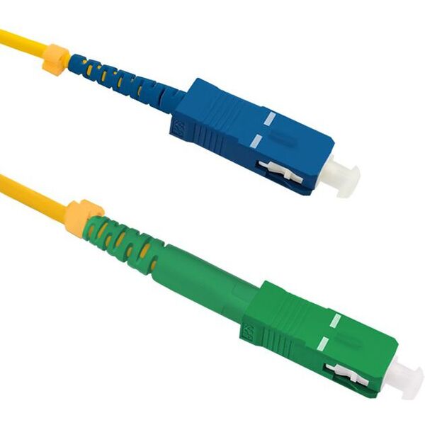 Qoltec Optic Patchcord SC/APC - SC/UPC simplex SM 9/125 G652D 7m (54293)